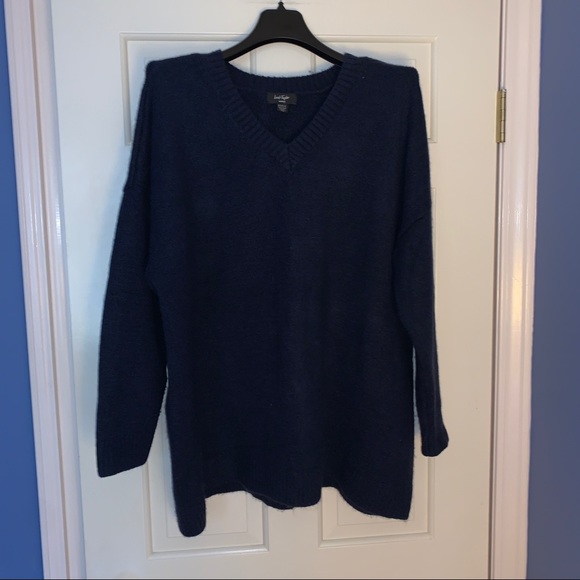 Lord \u0026 Taylor Sweaters | Lord and Taylor Navy Blue Plus V-Neck Sweater Size 3X | Color: Blue | Size: 3X | Rachel_Eye's Closet